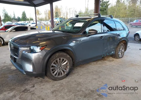 2025 Mazda Cx-90 3.3 Turbo Preferred Package из США, поврежденный, VIN JM3KKBHD8S1247227